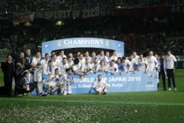 El Real Madrid conquista el Mundial de clubes 2016 ante el Kashima japonés.
