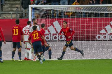 Debut: 15/11/19 Clasificación Eurocopa 2020. España-Malta.