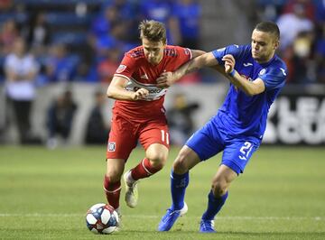 El pase de Cruz Azul sobre Chicago Fire, en imágenes