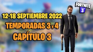 Fortnite: agenda semanal del 12 al 18 de septiembre; inicio Temporada 4, Misiones...