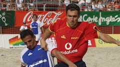 Futbolistas que jugaron al fútbol playa después de retirarse: de Cantona a Salinas