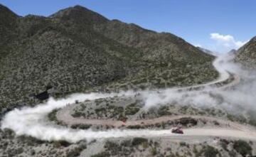 En Argentina, etapa entre Tucuman y Salta.