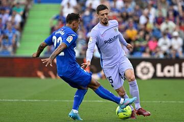 Damián Suárez y Clement Lenglet.