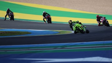 MotoGP - Brazil Grand Prix - Autodromo Internacional Ayrton Senna, Goiania, Brazil - March 21, 2026 VR46 Racing Team's Fabio Di Giannantonio in action during the sprint REUTERS/Adriano Machado