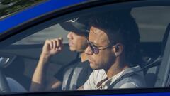 Neymar conduce uno de sus coches