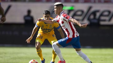 during the game Guadalajara vs Tigres UANL, corresponding to the 17th round match of the Torneo Guard1anes Clausura 2021 of the Liga BBVA MX, at Akron Stadium, on May 01, 2021.
 
 &amp;lt;br&amp;gt;&amp;lt;br&amp;gt;
 
 durante el partido Guadalajara vs T