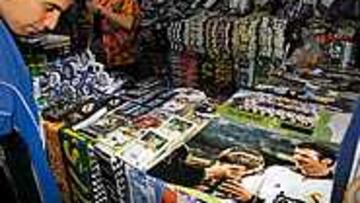 La Zidanemania no está en el mercadillo
