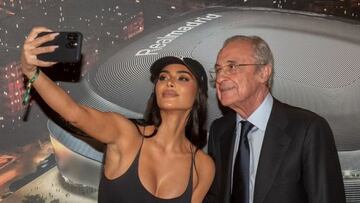 La visita de la familia Kardashian al Bernabéu