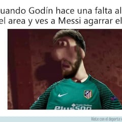 Los mejores memes el Barcelona-Atlético y la roja a Diego Costa
