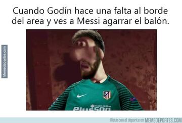 Los mejores memes el Barcelona-Atlético y la roja a Diego Costa