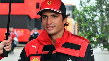 Carlos Sainz (Ferrari). Imola, Italia. F1 2022.