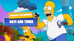 When does the new season of ‘The Simpsons’ start in Fortnite? Date and times