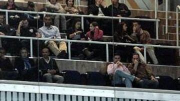 Cristiano vio el partido junto a su novia, Irina Shayk.