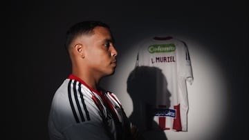 Luis Fernando Muriel, nuevo jugador de Junior de Barranquilla.