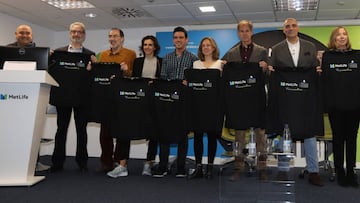 Foto presentación de la IV edición de la MetLife, en 2020.