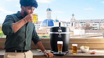 Cecotec tiene el dispensador de cerveza de enfriamiento rápido más sorprendente del mercado que puedes encontrar tanto en su página web como en Amazon.