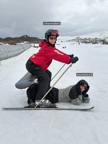 Los deportistas y famosos en Instagram