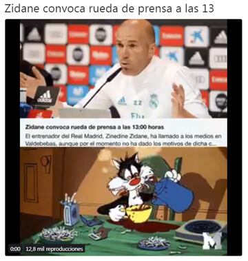 Los mejores memes de la dimisión de Zidane