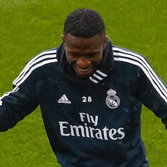 Los guiños de Solari a Vinicius