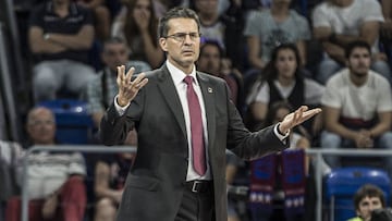 Pedro Martínez, entrenador del Baskonia.