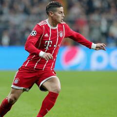 James vs Muriel, duelo de cuartos de final en Champions