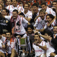 Onces históricos: el Valencia campeón de Copa en 2008
