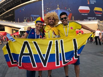 Los hinchas con la Selección: ¡Ante Polonia hay unión!