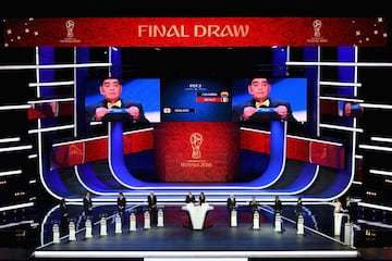 Las reacciones de la delegación mexicana en el sorteo de Rusia 2018