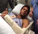Del Potro fue operado con éxito de la muñeca: "Salió todo bien"
