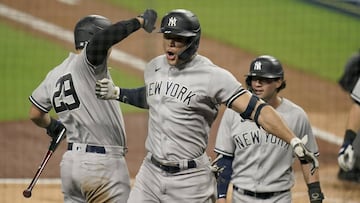 Un intercambio de delanteras entre Nueva York y Tampa Bay se defini&oacute; en favor de los &#039;Mulos de Manhattan&#039; gracias a un grand slam de Giancarlo Stanton.