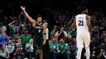 Los Celtics se sacuden las miradas