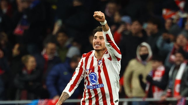 Máxima felicidad del Atlético: victoria en el descuento y a balón parado