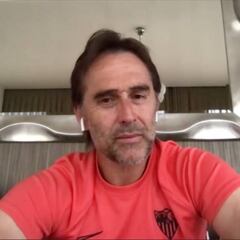 Lopetegui: "No es momento de ponerse de perfil y el fútbol está siendo muy solidario"
