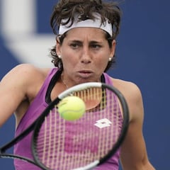 Carla Suárez, multada con 40.000 dólares por "bajo rendimiento" en el US Open