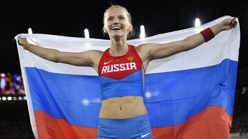 Anzhelika Sidorova será una de las tres atletas que podrá competir en Belgrado.