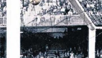 <b>IMPARABLE. </b>Puskas anotó seis goles frente al Betis en 1961.