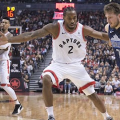 Doncic (22+5+4) no puede con Kawhi y sus Raptors líderes
