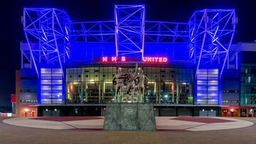 Old Trafford, estadio del Manchester United.