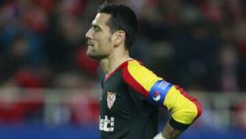 Palop afirma que está pasando su "peor momento" como sevillista por su error