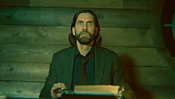 final alan wake 2 dlc escena postcreditos alan wake 2 scratch mr scratch presencia oscura lugar oscuro couldron lake quien es scratch alan eake explicacion del final alan wake 2 historia lore alan wake alice enma zane casey sam lake actor saga anderson