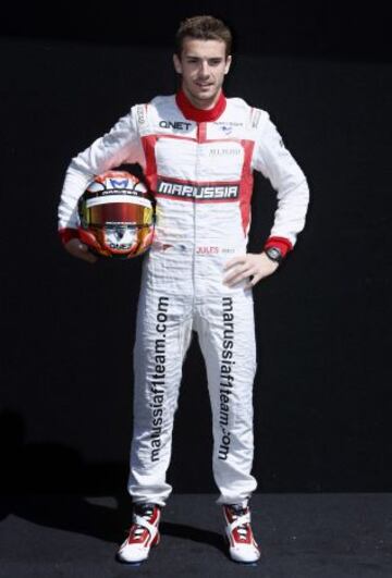 Jules Bianchi del equipo Marussia.