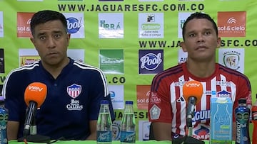 César Farías y Carlos Bacca hablan tras el 1-1 con Jaguares
