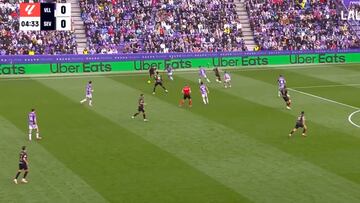 El golazo de Juanlu que llevó a Álvaro Benito a preguntar “¿cuánto tiene de cláusula?”