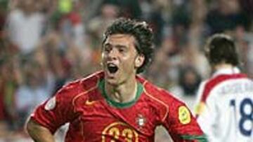 <b>HÉROE POR UN DÍA. </B>Postiga fue el héroe de Portugal, junto con el meta Ricardo, la noche en que los de Scolari ganaron a Inglaterra en la Eurocopa.