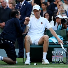 Sinner, sobre el codo: “Mañana veremos cómo está”