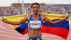 La atleta colombiano gan&oacute; la medalla de oro en los Panamericanos 2015 en la prueba de los 1.500 metros. 