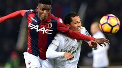 Bacca y Zapata juegan en el triunfo de Milan sobre Bologna