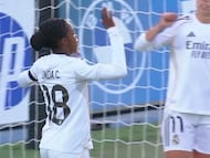 La colombiana abrió el marcador en la victoria parcial 2-0 ante Sevilla en jornada 15 de la liga.