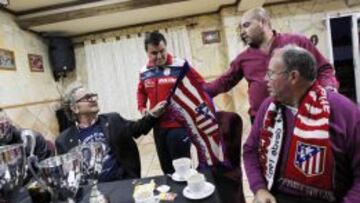 Peña atlética en Talavera la Real.