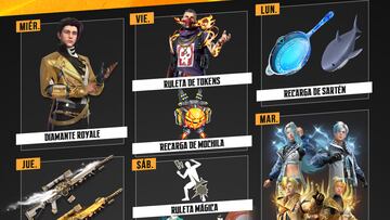 Free Fire agenda semanal 29 marzo 2023